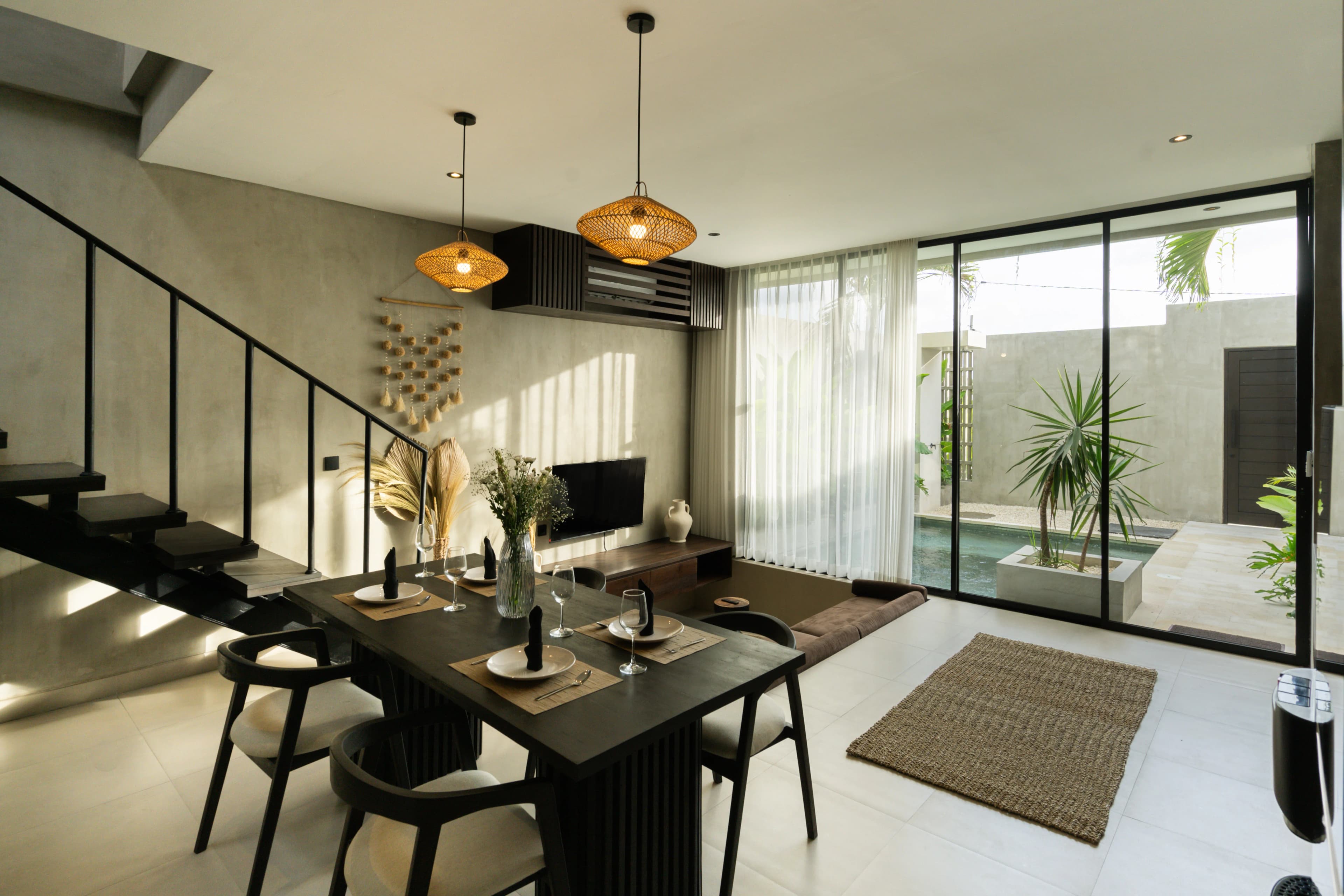 Kayat Villa Bali dining area, view 2