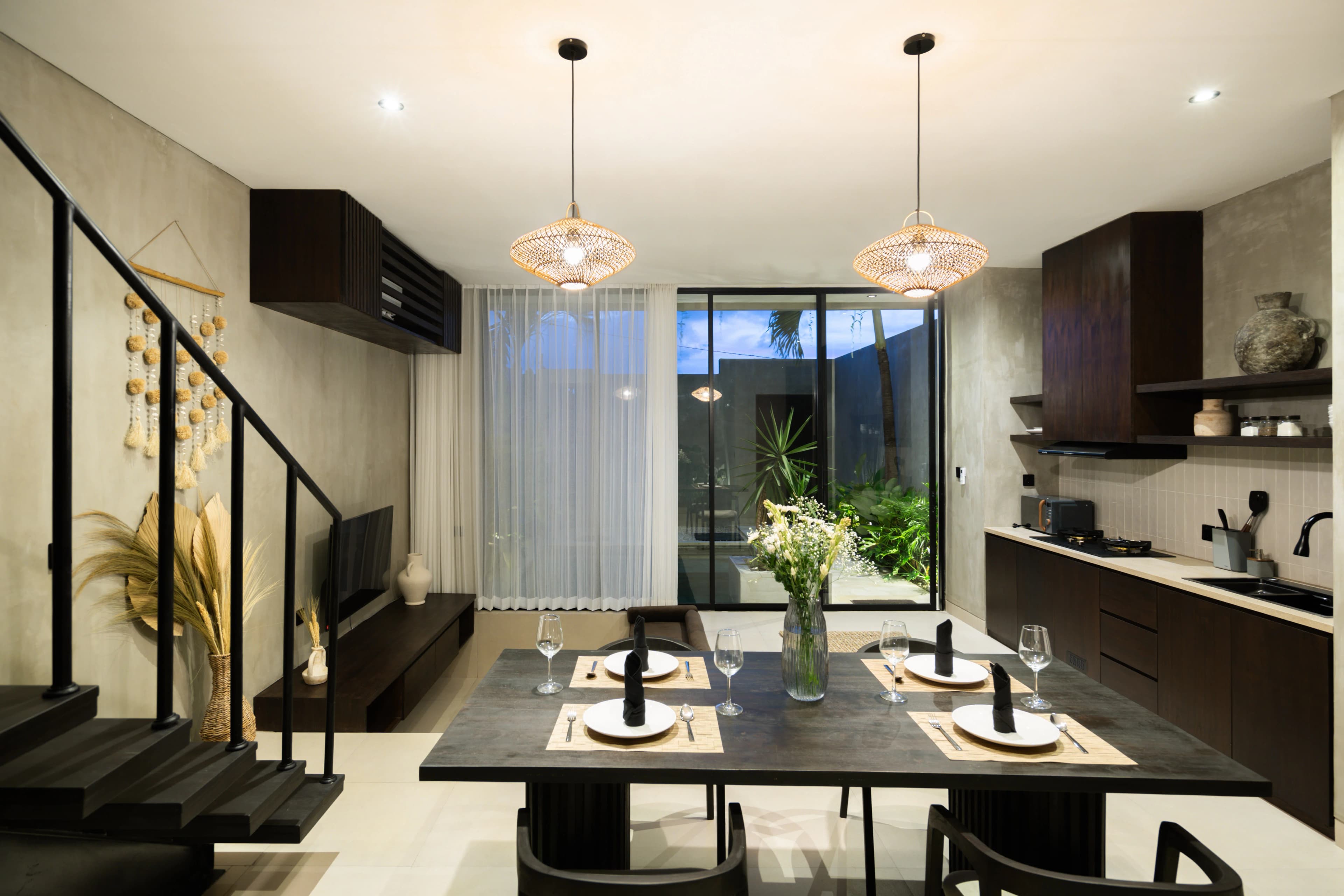 Kayat Villa Bali dining area, view 5