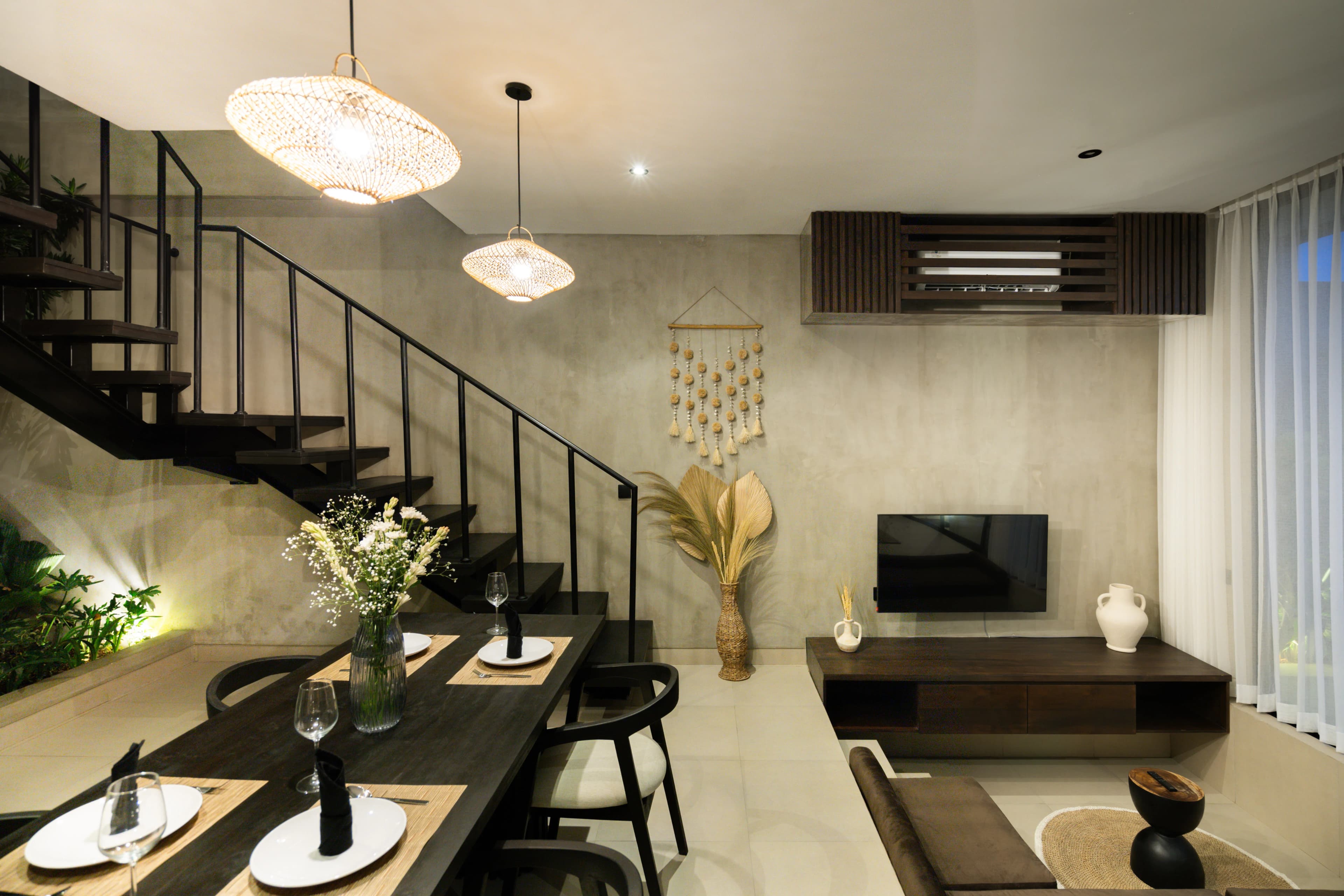 Kayat Villa Bali living room interior, view 2