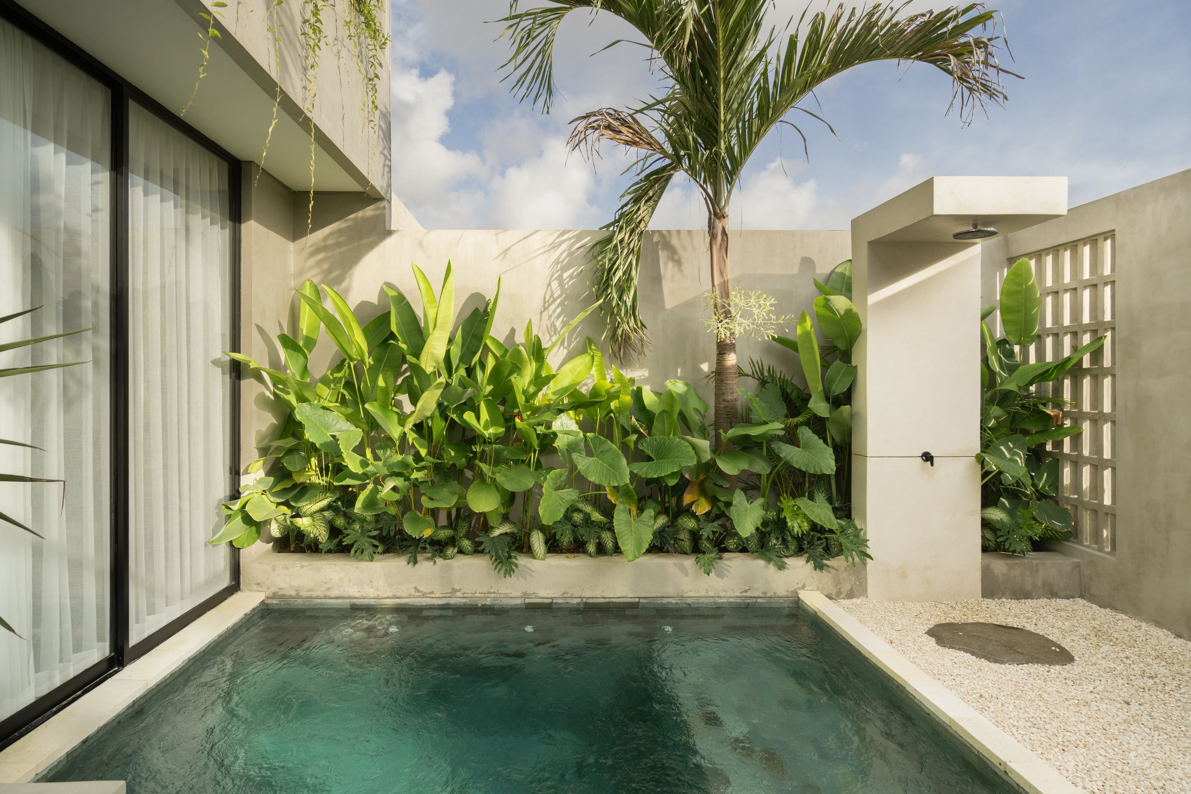 Kayat Villa Bali private swimming pool, view 1